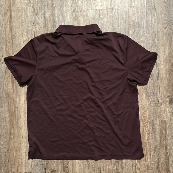 CALVIN KLEIN MAROON POLO (XXL) - Picture 5 of 5
